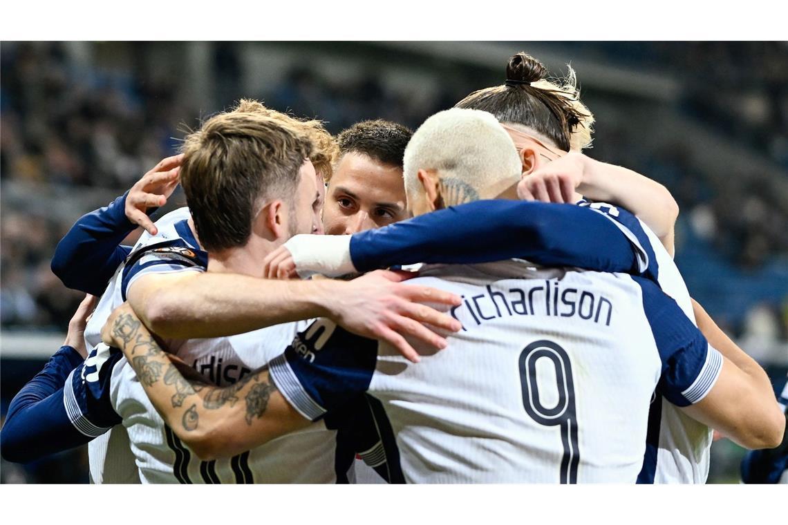 "Extrem bitter": Hoffenheim vor Europa-League-Aus Tottenham jubelt bei der TSG Hoffenheim.