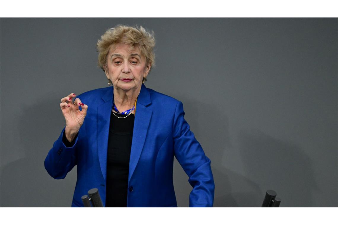 Tova Friedman redete den Deutschen ins Gewissen.