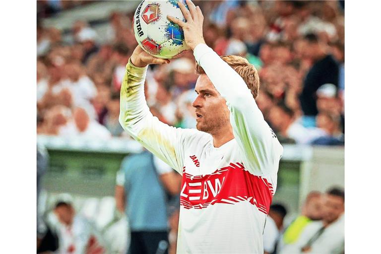 Trägt beim VfB stets gerne lang: Maximilian Mittelstädt