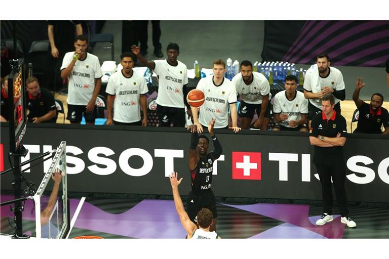 Traf aus der Distanz: Dennis Schröder.