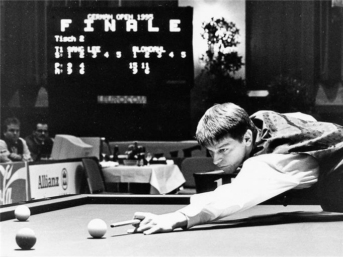 Traf die Kugeln bei den German Open oft wie gewollt: Torbjörn Blomdahl, für den Backnang zur Wahlheimat wurde.Archivfotos: J. Fiedler/M. Melchert