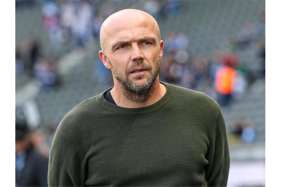 Hoffenheims Schreuder zu Beierlorzer: „Mutig, was er macht“ Trainer Alfred Schreuder von TSG Hoffenheim. Foto: Andreas Gora/dpa/Archivbild