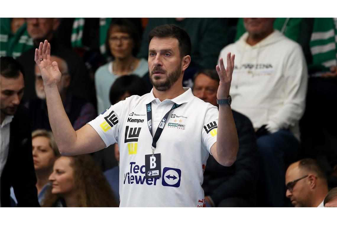 Lehrstunde von Ivan Martinovic und den Löwen Trainer Ben Matschke hadert.