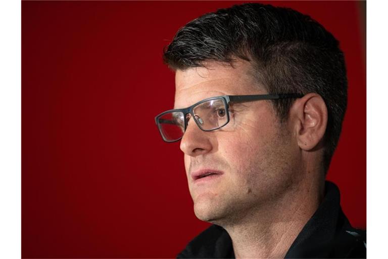 Trainer der FC-Bayern-Frauen: Jens Scheuer. Foto: Marius Becker/dpa