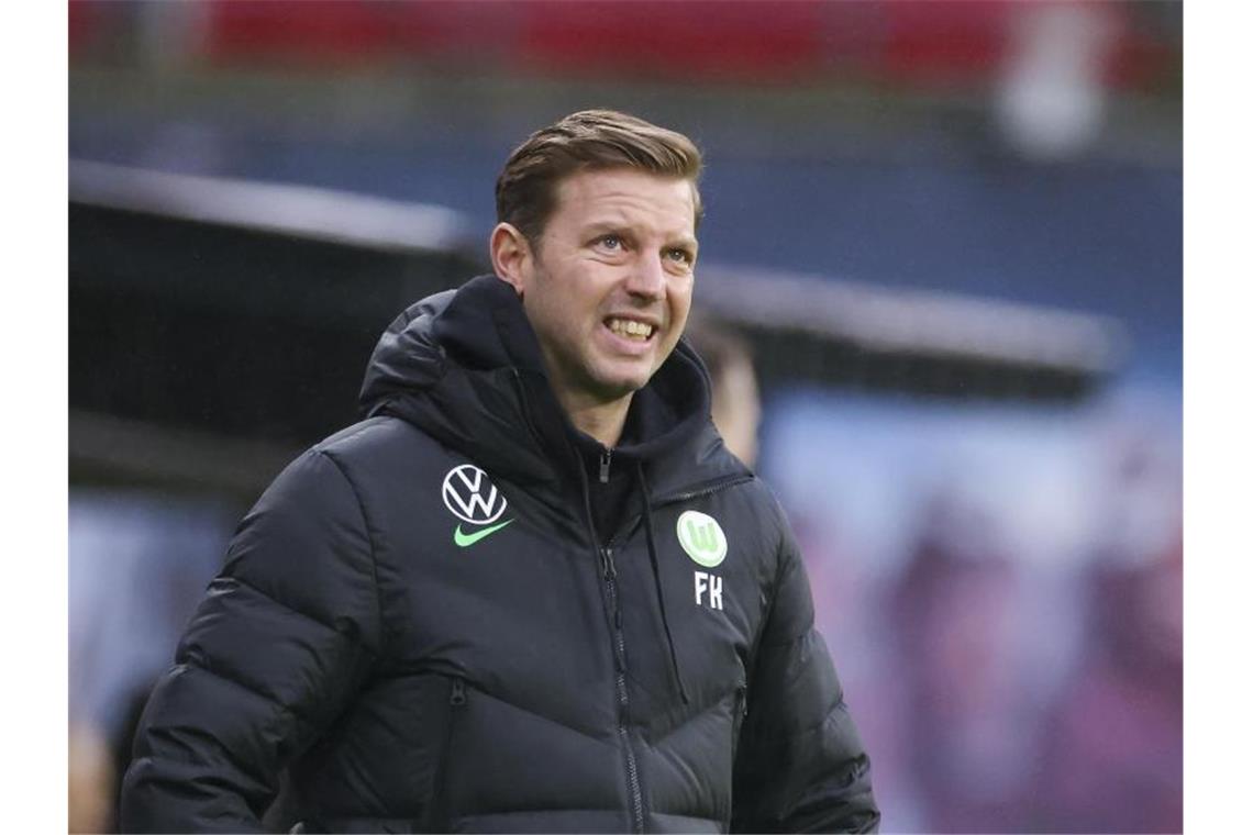 Trainer Florian Kohfeldt steht in Wolfsburg nach elf Spielen ohne Sieg enorm unter Druck. Foto: Jan Woitas/dpa-Zentralbild/dpa