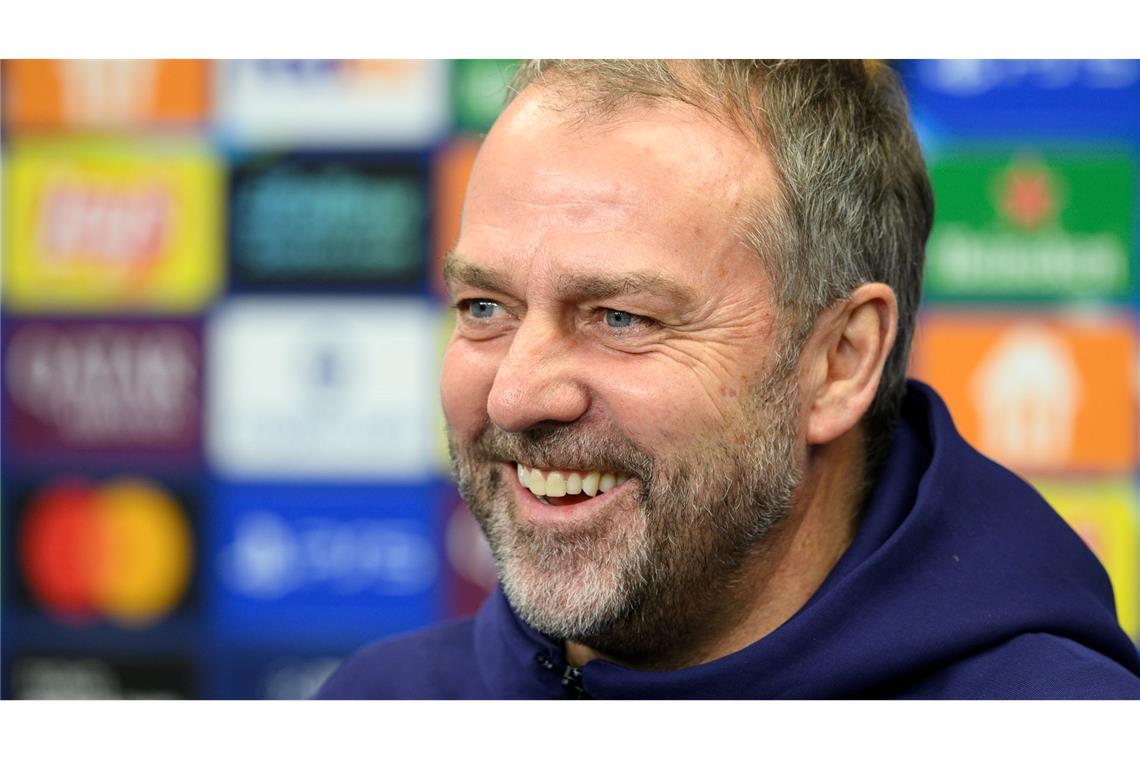 Trainer Hansi Flick wünscht Marc-André ter Stegen alles Gute.