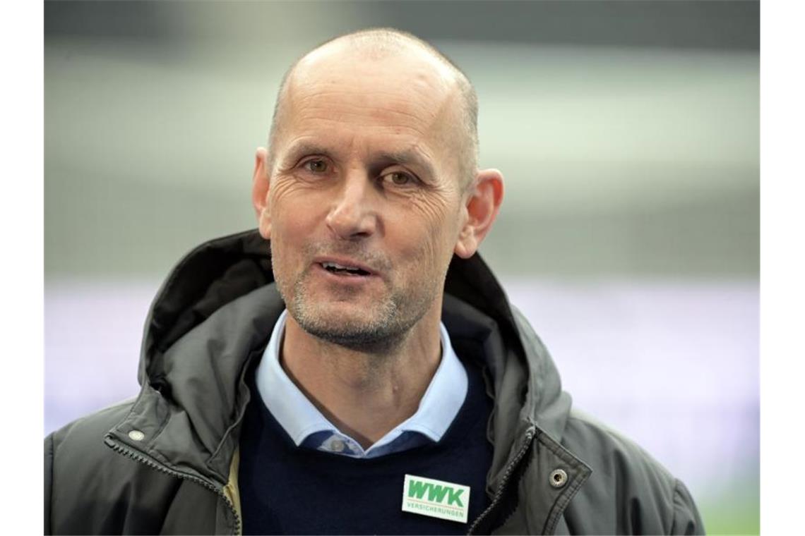 Herrlich lobt Streich: „Toll, dass wir ihn haben“ Trainer Heiko Herrlich spricht. Foto: Soeren Stache/dpa POOL/dpa/Archivbild