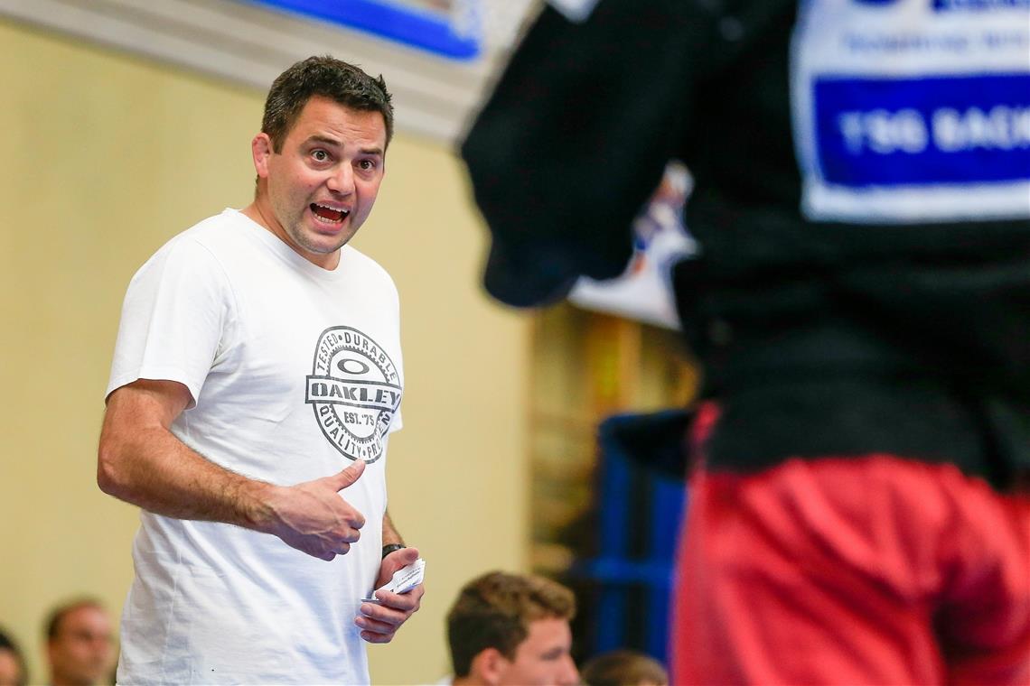 TSG Backnang Judo: Titelgewinn durch Terminkollision gefährdet Trainer Jens Holderle steht mit dem Frauen- und dem Männerteam der TSG in Speyer vor schweren Aufgaben. Foto: Alexander Becher