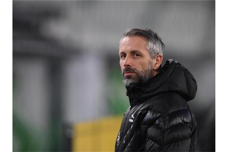 Trainer Marco Rose wird Borussia Mönchengladbach verlassen. Foto: Swen Pförtner/dpa