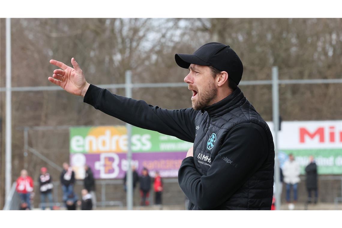Hausaufgaben gemacht, Rückstand verkürzt Trainer Marco Wildersinn konnte zufrieden sein.