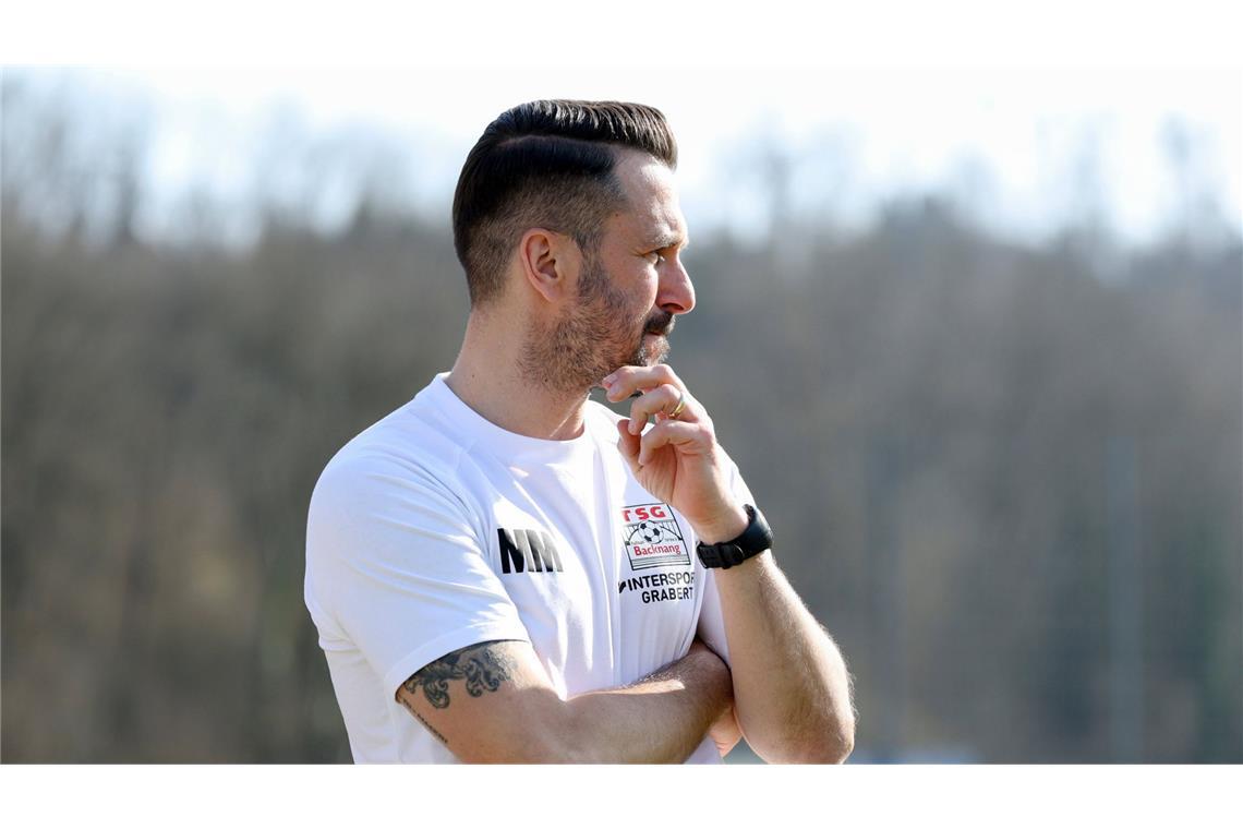 Trainer Mario Marinic ist mit Oberligist TSG Backnang ins Pokal-Viertelfinale eingezogen.
erIMAGO/Eibner-Pressefoto