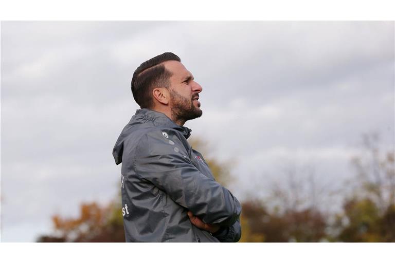 Trainer Mario Marinic steht mit der TSG Backnang im WFV-Pokal-Halbfinale.   

BaumannAlexander Keppler