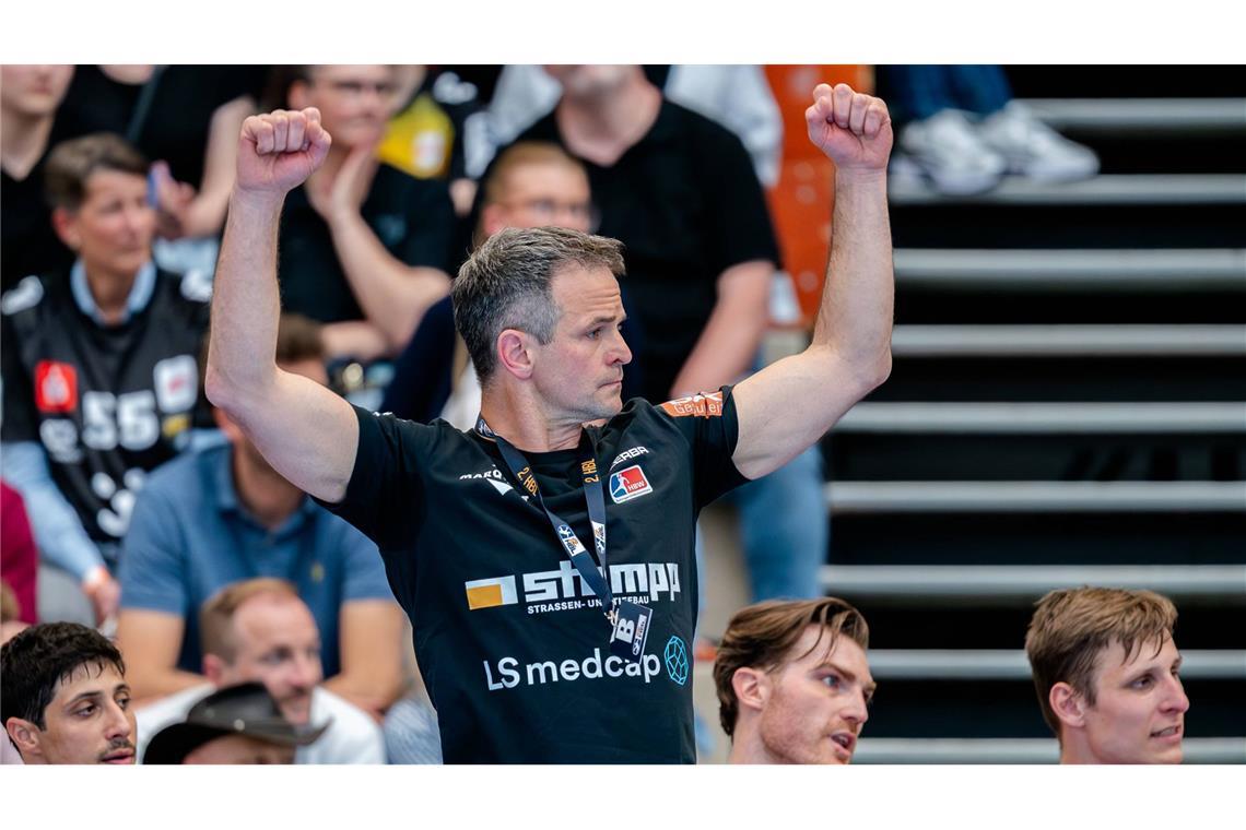 Trainer Matthias Flohr: Aufstieg mit dem HBW.