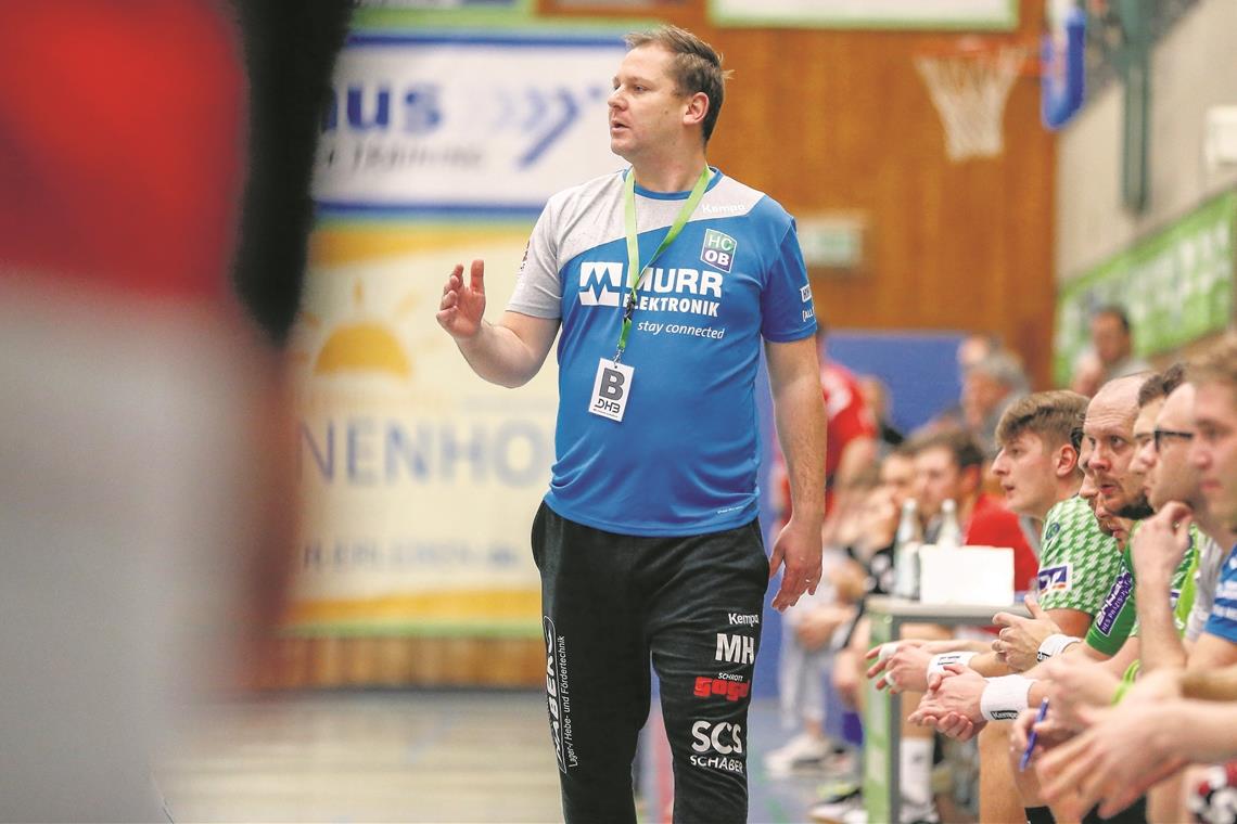 Trainer Matthias Heineke sieht eine ausgeglichene Südstaffel. Foto: A. Becher