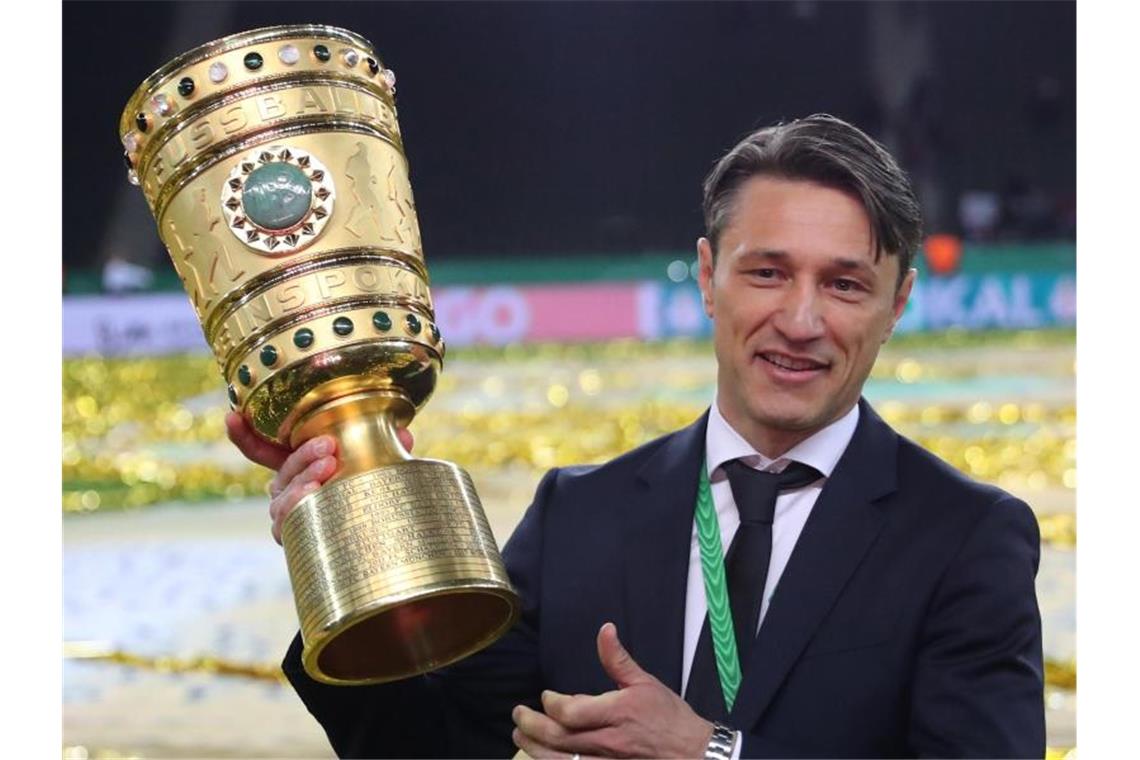 Trainer Niko Kovac holte in seinem ersten Jahr als Coach beim FC Bayern München das Double. Foto: Jan Woitas