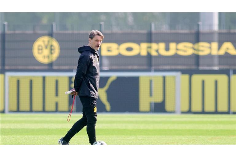 Keine Nachsicht für alte Liebe: Kovac will Pokal-Coup landen Trainer Niko Kovac möchte mit Borussia Dortmund im DFB-Pokal weit kommen. (Archivbild)
