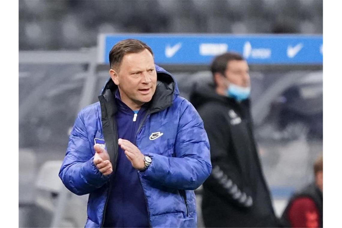 Trainer Pal Dardai. Foto: Michael Sohn/AP Pool/dpa