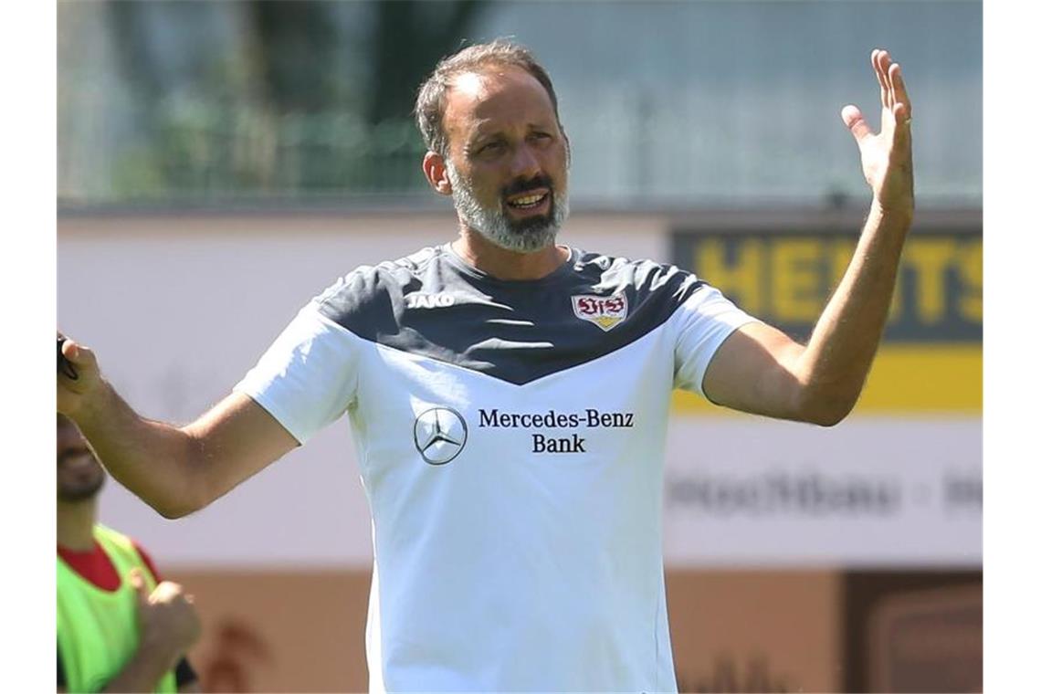 VfB-Trainer Matarazzo würde sich über Fans in Rostock freuen