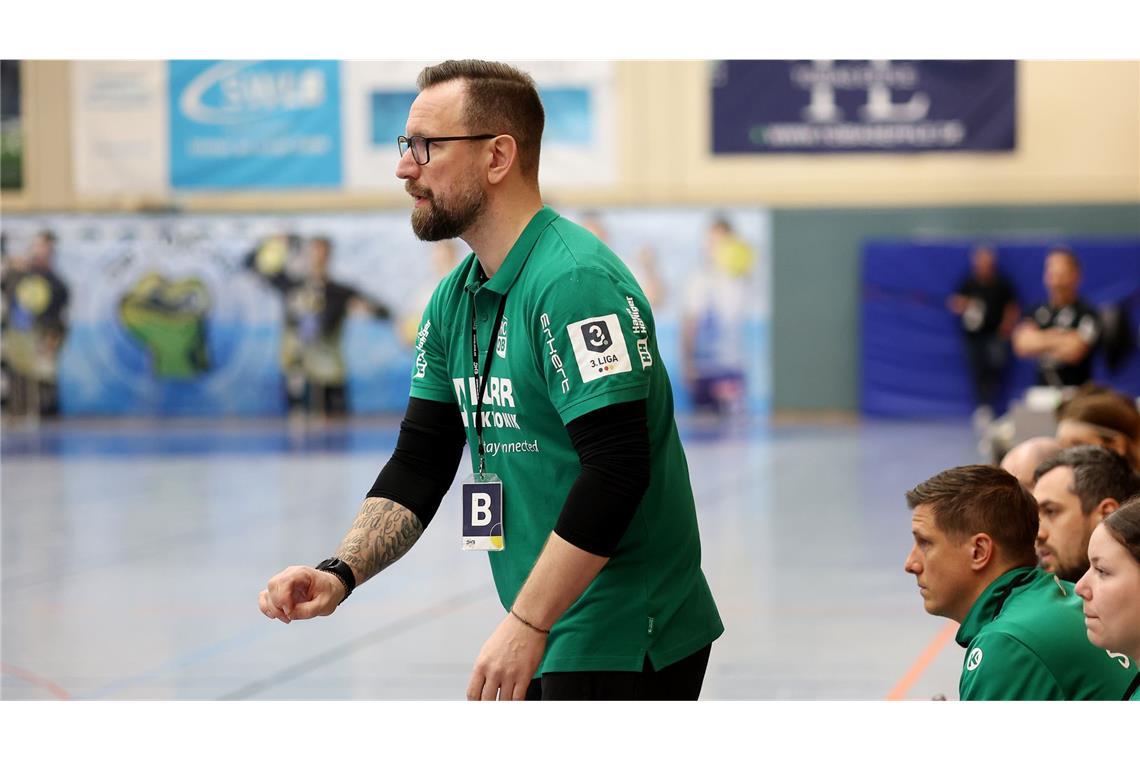 Trainer Stephan Just führt den HCOB in die zweite Liga.