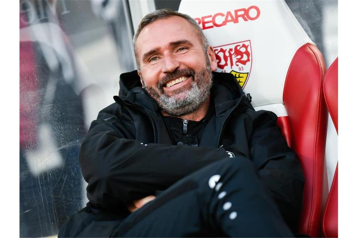 Trainer Tim Walter vom VfB Stuttgart. Foto: Tom Weller/dpa/Archivbild