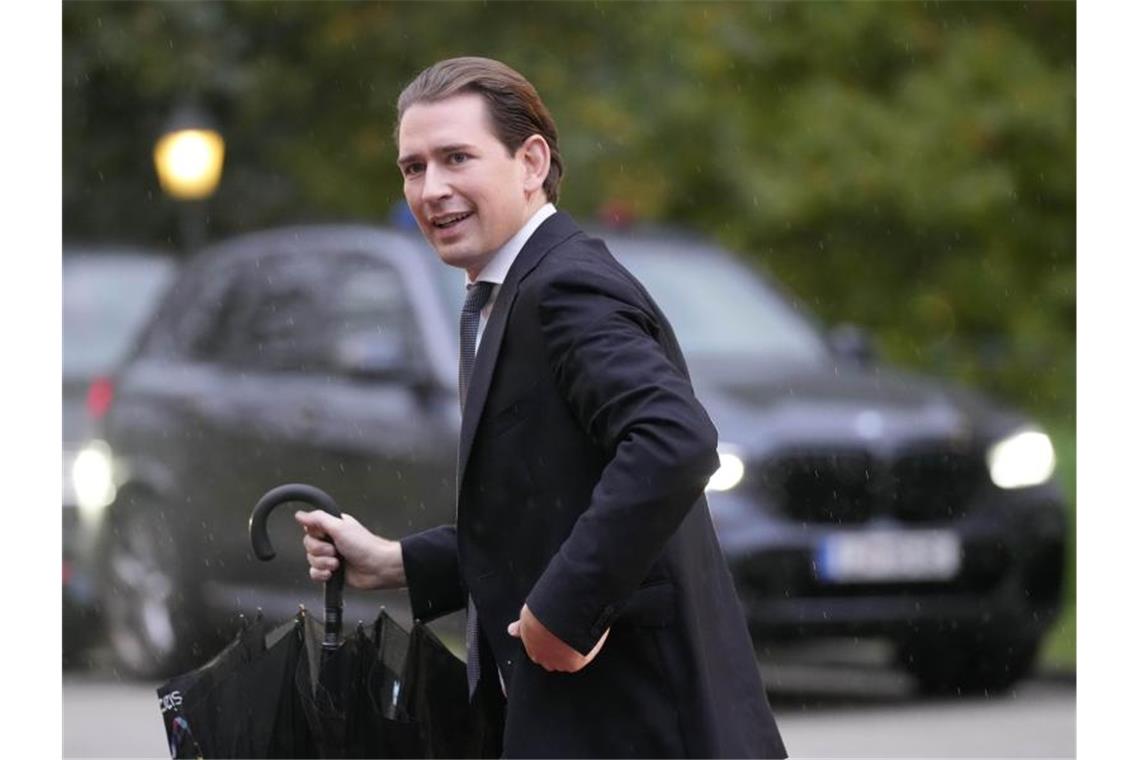 Ex-Kanzler Kurz geht zu US-Investmentfirma Trat im Oktober nach Korruptionsvorwürfen als Bundeskanzler zurück: Sebastian Kurz. Foto: Darko Bandic/AP/dpa