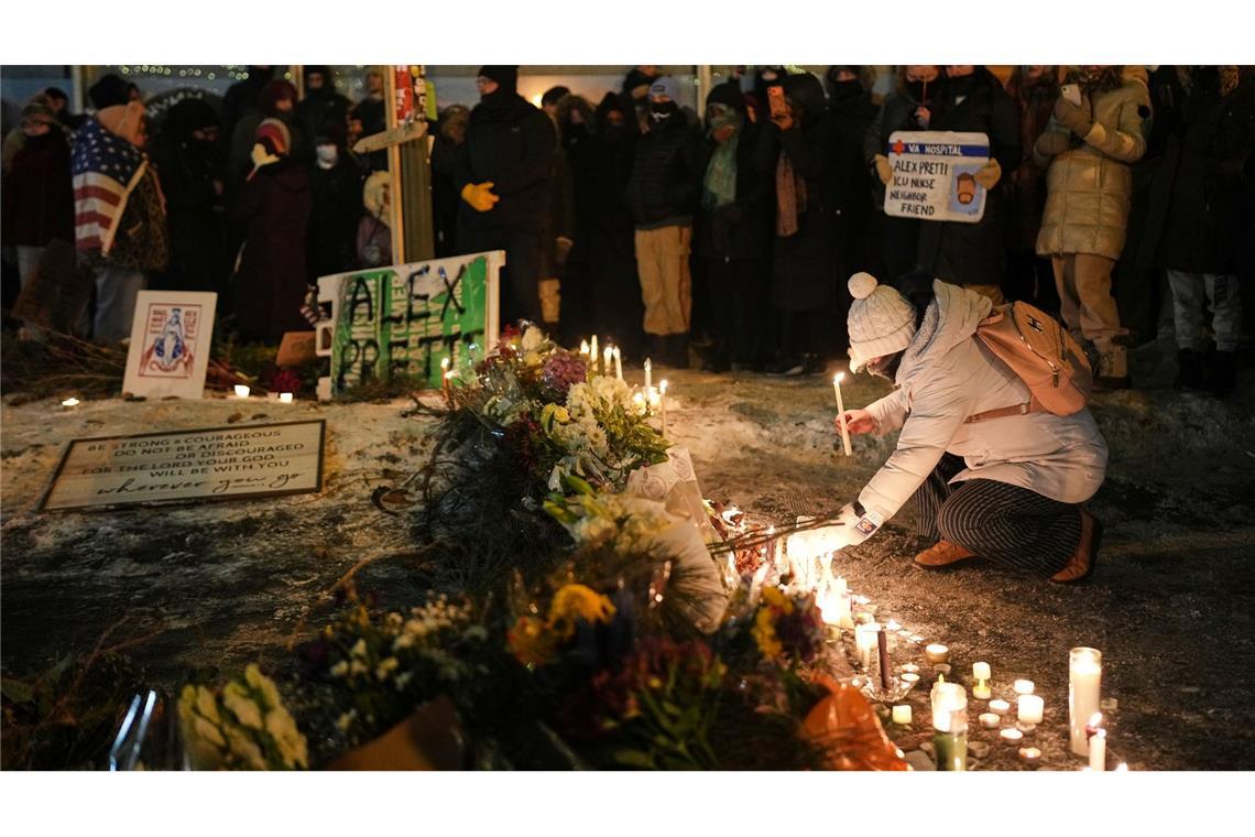 Tödliche Schüsse in Minneapolis schüren Zorn auf Trump