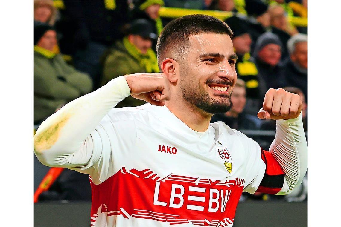 Treffer im Gerd-Müller-Stil: Deniz Undav hat in Dortmund eine bärenstarke Leistung gezeigt.