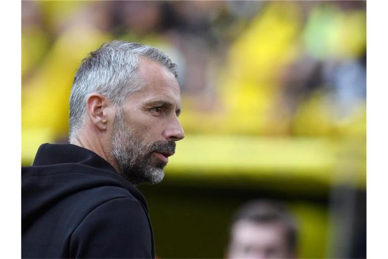 Trifft mit Borussia Dortmund auf seinen ehemaligen Club Borussia Mönchengladbach: BVB-Trainer Marco Rose. Foto: Bernd Thissen/dpa