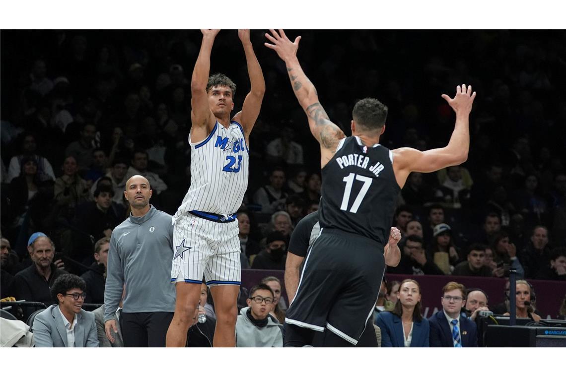 Tristan da Silva erzielte 14 Punkte gegen Brooklyn.