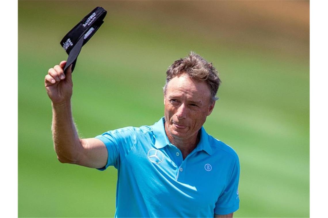 Tritt in Texas gegen die besten Golfer der Welt an: Routinier Bernhard Langer. Foto: Jens Büttner/dpa-Zentralbild/dpa