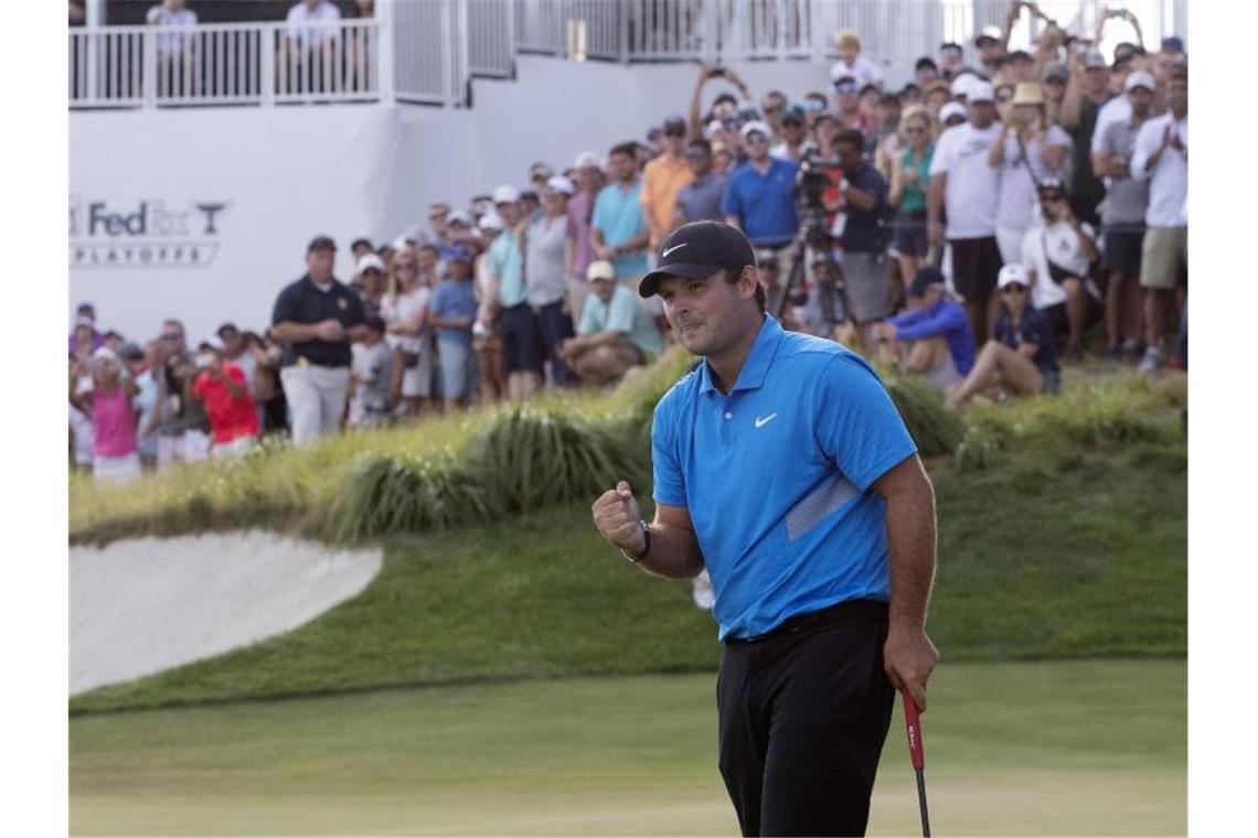 Triumphierte beim ersten FedExCup-Playoff: Patrick Reed. Foto: Mark Lennihan/AP