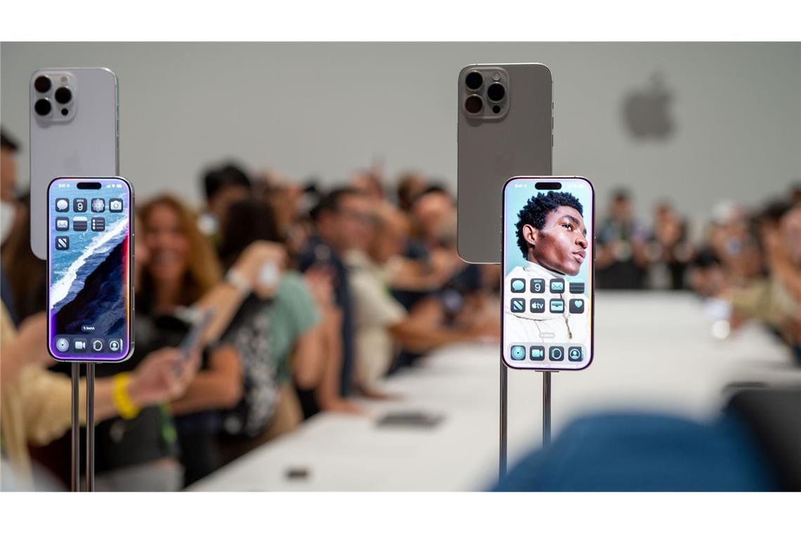 Apple: KI hilft iPhone-Verkäufen Trotz eines Rückgangs im iPhone-Geschäft verbuchte Apple einen Rekordumsatz. (Archivbild)