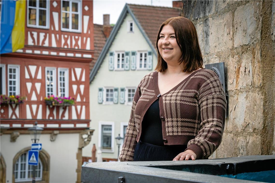 Landesvorsitzende der Jungen Liberalen in Baden-Württemberg kommt aus Backnang Trotz ihres Politikmanagementstudiums in Duisburg ist Anna Stubert regelmäßig zu Hause in Backnang. Foto: Alexander Becher