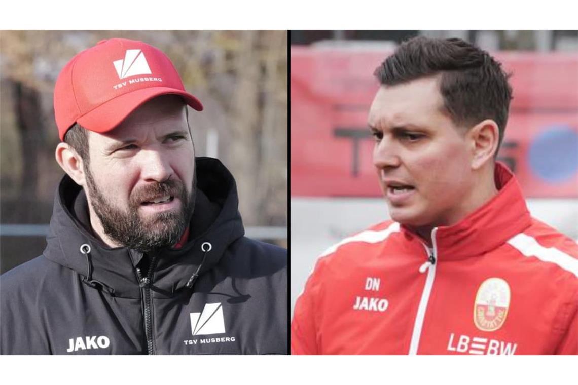 Trotz Siegen ihrer Teams "stinkig": die Trainer Christopher Eisenhardt und Damian Nagler.