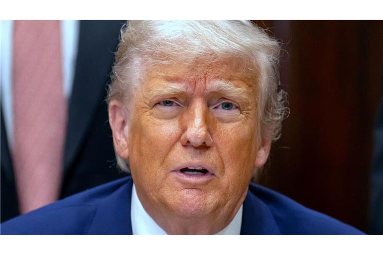 Trump bedient sich bei dem Thema einer Theorie aus rechtsextremen Kreisen.