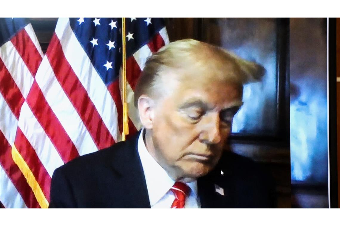 Gericht: Keine Strafe für Trump - Doch Schuldspruch bleibt Trump beklagte, er sei "sehr unfair" behandelt worden.