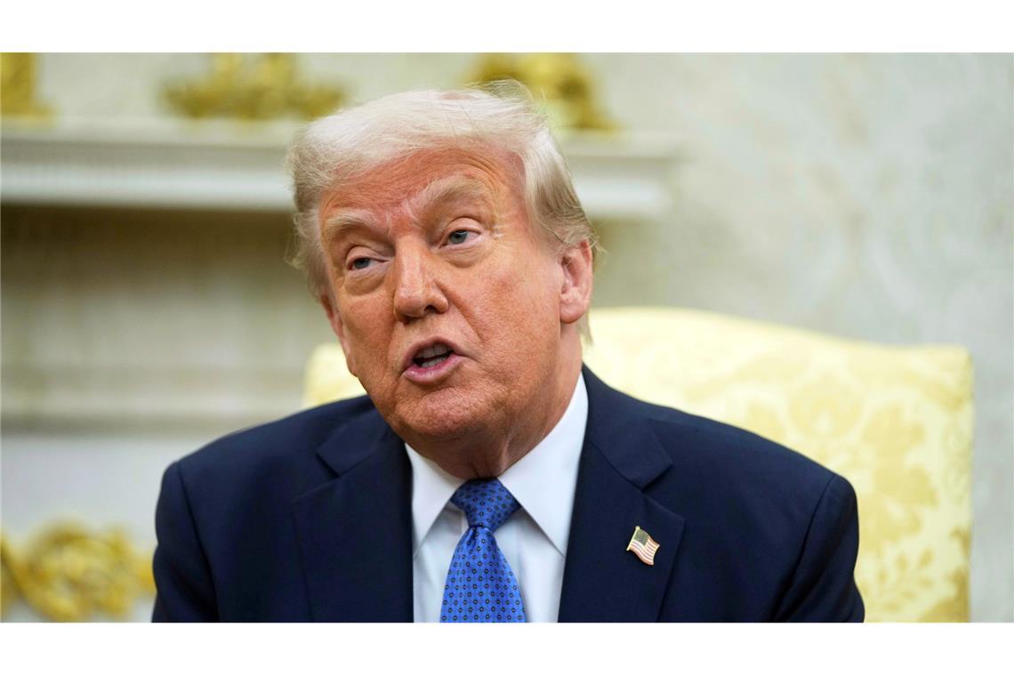 Selenskyj drängt erneut auf Sicherheitsgarantien der USA Trump betont, dass er "eine Menge Druck" auf Russland ausübt.