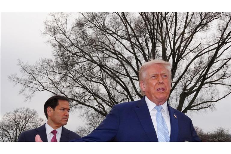 Trump erwägt, die Militäreinsätze zurückzufahren.