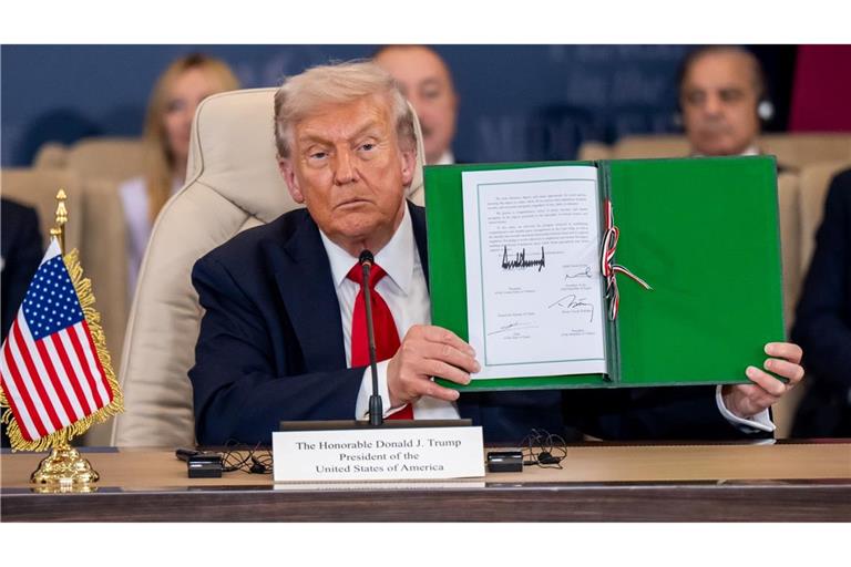Trump feiert die Einigung als historisch - aber wie tragfähig ist sie wirklich?