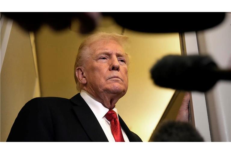 Trump findet wieder mildere Worte für China.