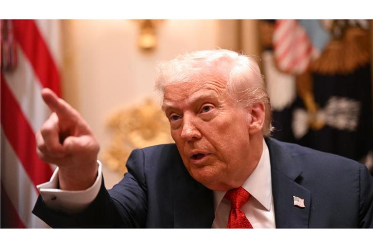 Trump geht von Rebellen innerhalb der Hamas aus.