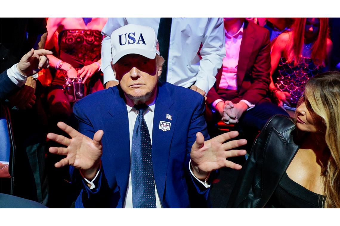 Trump gilt als Fan der Mixed Martial Arts (MMA) – einem oft blutigen Kampfsport.