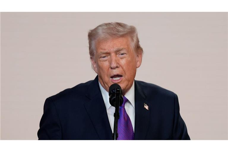 Trump hält den Druck auf den Iran aufrecht. (Archivbild)