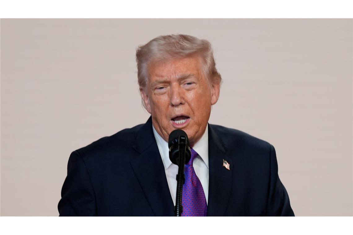 Trump hält den Druck auf den Iran aufrecht. (Archivbild)