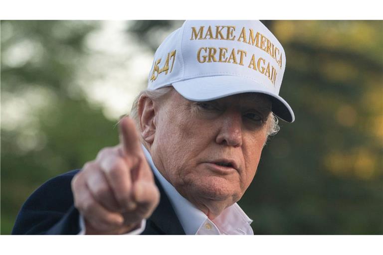 Trump hat die "Atlantic"-Redaktion mehrfach beschimpft. Nun sprach er unter anderem mit dem Chefredakteur.
