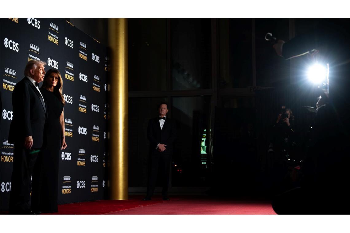 Trump hat in diesem Jahr einen Auftritt im Kennedy Center, der für einen US-Präsidenten ungewöhnlich ist.