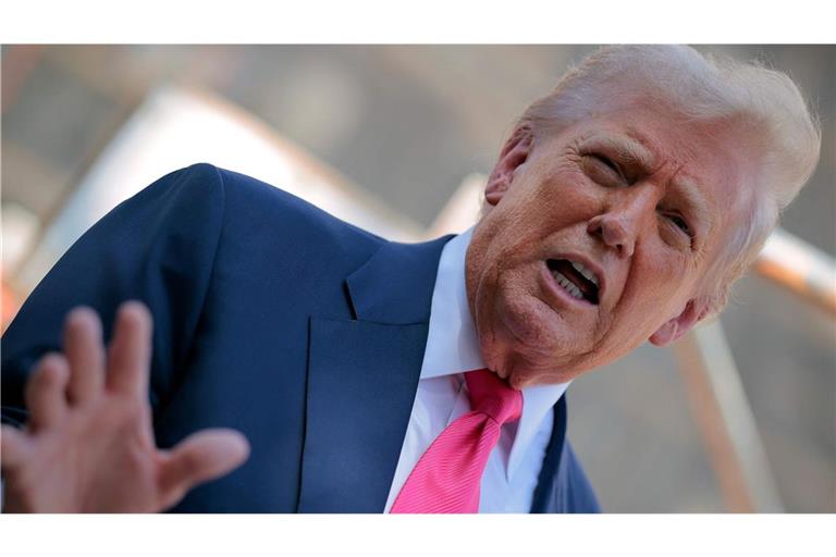 Trump lieferte keine Belege für seine Warnung. (Archivbild)