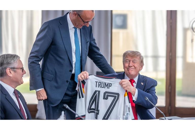 Trump mit Trikotnummer 47