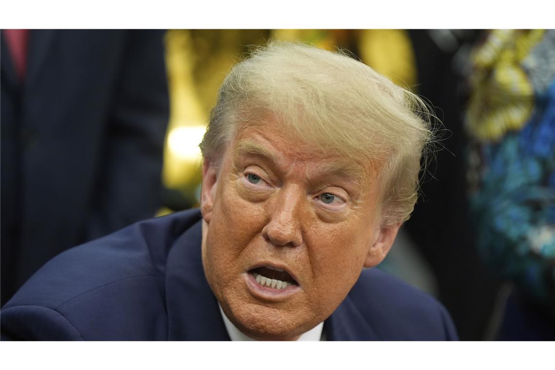 Trump will Handelspartner ab Freitag über US-Zölle informieren Trump möchte Briefe an seine Handelspartner schicken, um sie über die sie erwartenden Zölle zu informieren. (Symbolbild)