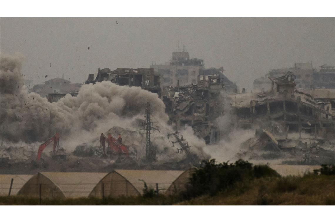 Trump kündigt Gespräche mit dem Iran an Trump nennt den weitgehend zerstörten Gazastreifen ein "wichtiges Stück Grundbesitz". (Archivbild)